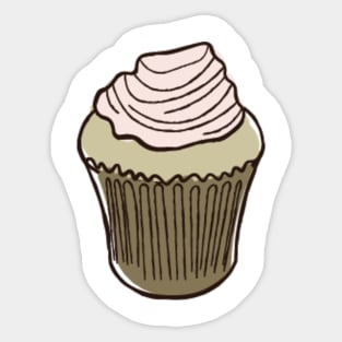 Cupcake Sticker